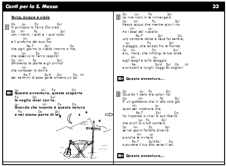 A generated songbook
